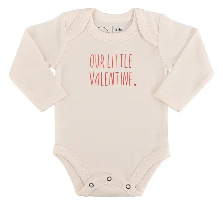 Little Valentine Graphic Long Sleeve Bodysuit