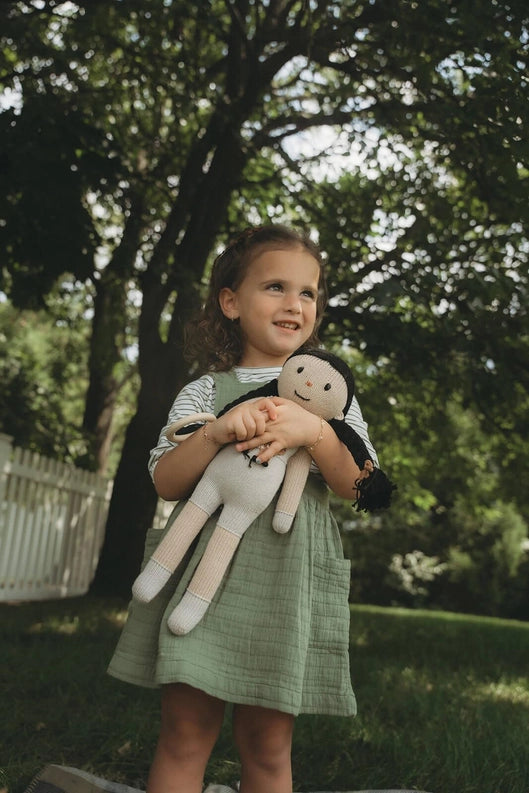 Mabel Knitted Doll & Teether