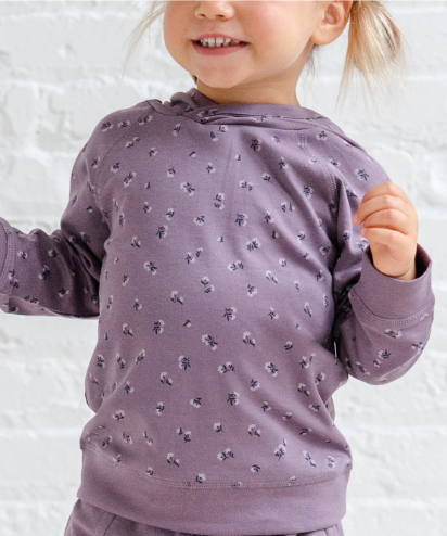 Madison Hooded Pullover in Maxine Floral