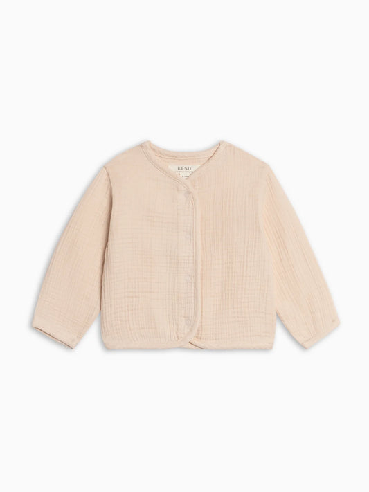 Marley Muslin Jacket in Shell