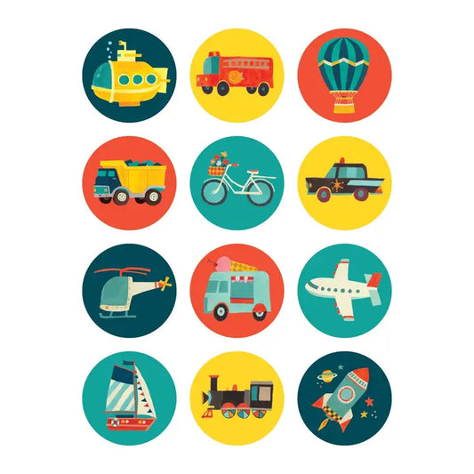Transportation Memory Match