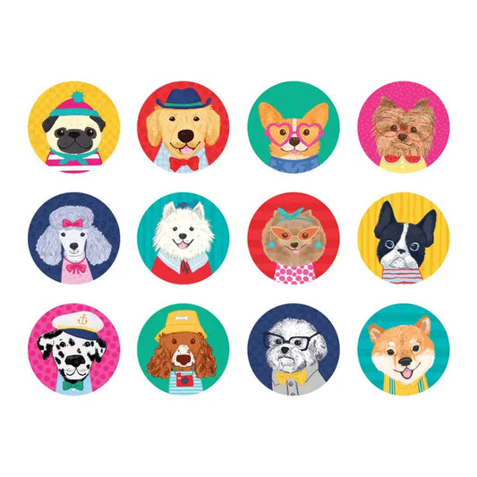 Dog Portraits Memory Match