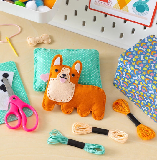 Mini Craft Kit Pocket Pet Corgi