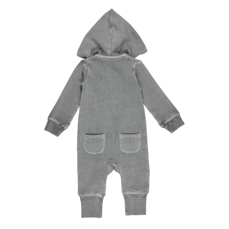 Mist Cozy Zipper Romper