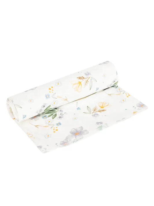 Modern Daisy Organic Cotton Swaddle Blanket