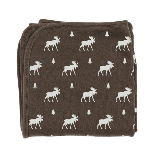 Bark Moose Cozy Organic Cotton Blanket