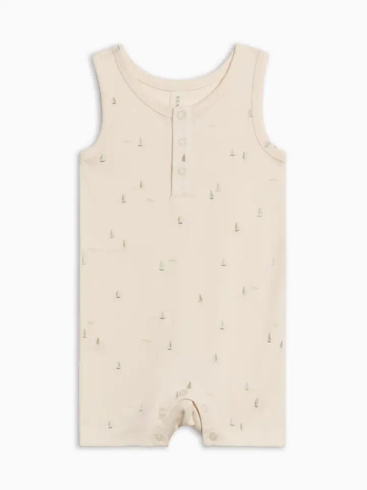 Nile Romper in Marina