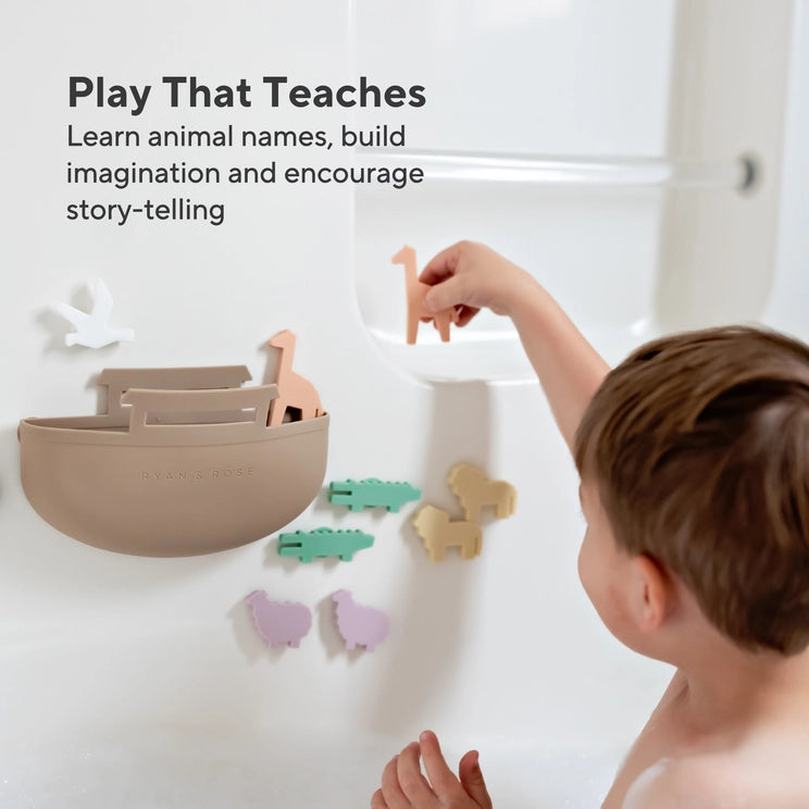 Noah's Ark Silicone Playset