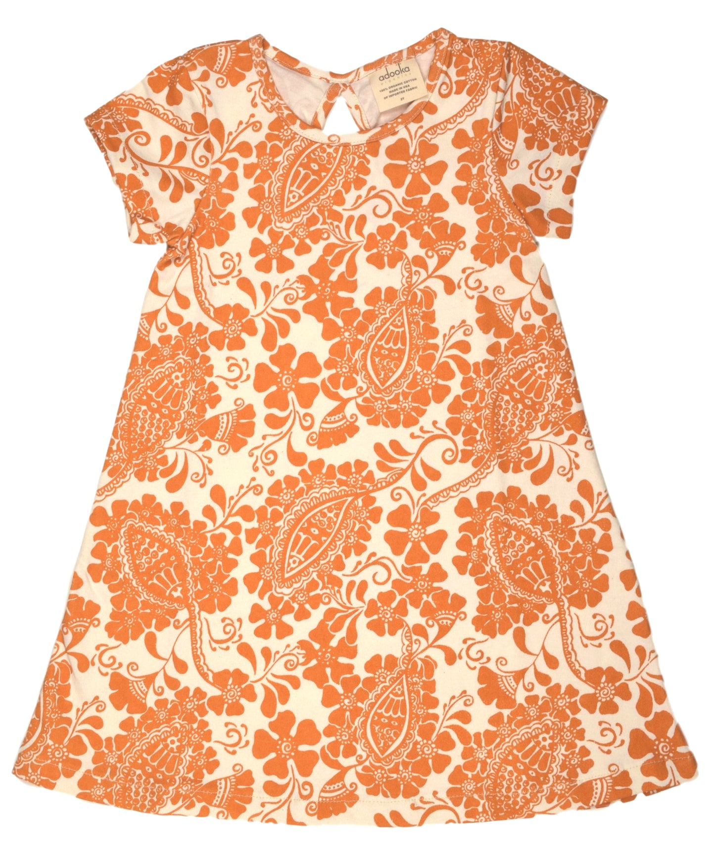 Orange Henna Dress