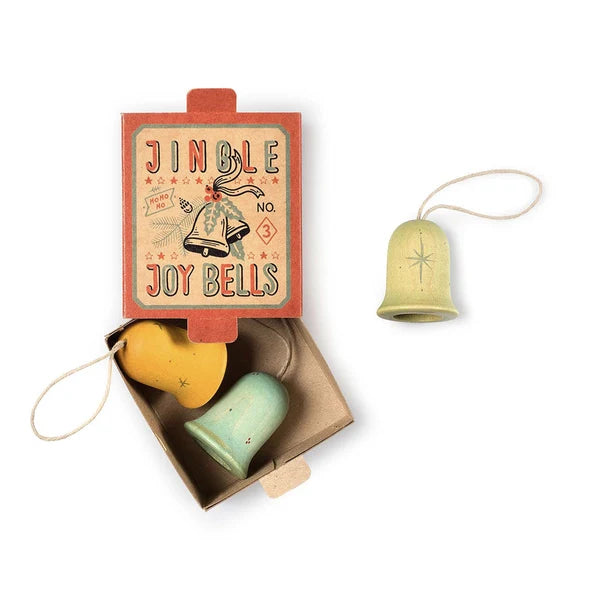 Jingle Joy Bells Ornament Set Nr 3