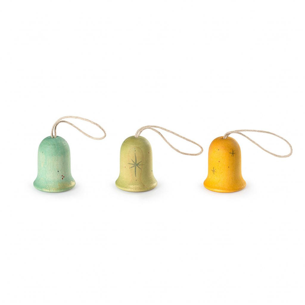 Jingle Joy Bells Ornament Set Nr 3