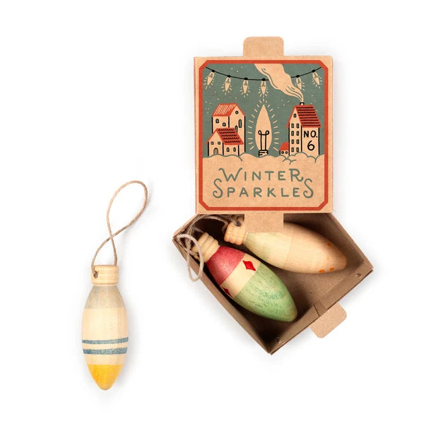 Winter Sparkles Ornament Set Nr 6