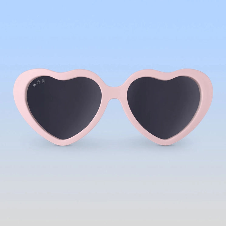 Topanga Peach Hearts Polarized Sunglasses