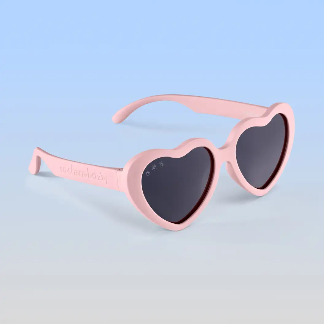 Topanga Peach Hearts Polarized Sunglasses