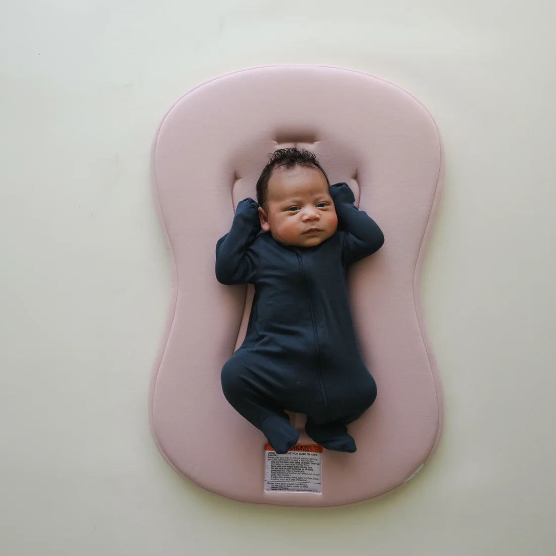 Snuggle Me Organic Infant Lounger Curve in Petal