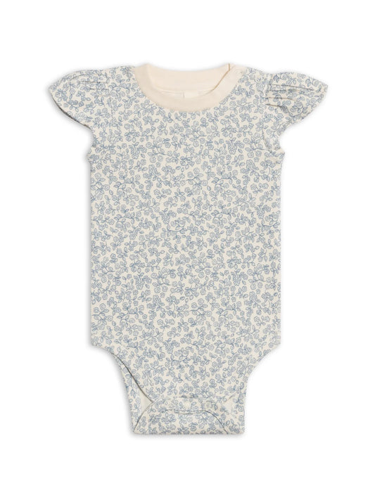 Pearl Petal Sleeve Bodysuit in Narelle Floral