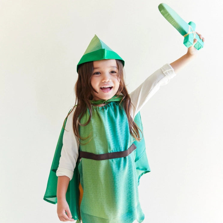 Peter Pan Costume with Dagger