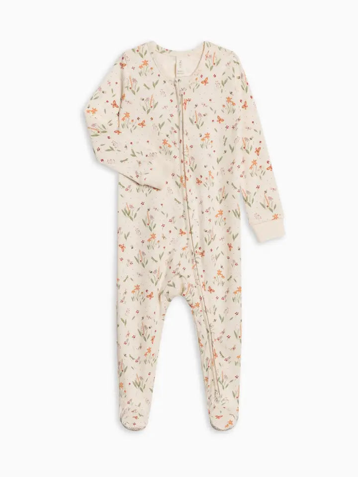 Peyton Zipper Sleeper in Butterfly