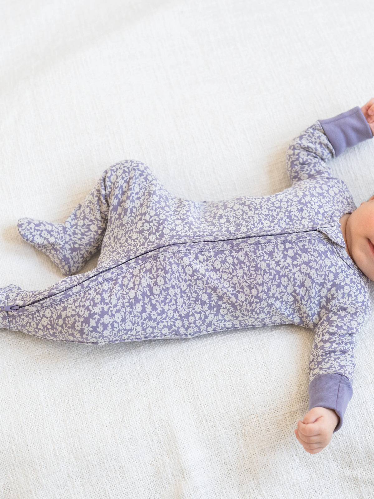 Gwen Floral Peyton Zipper Sleeper