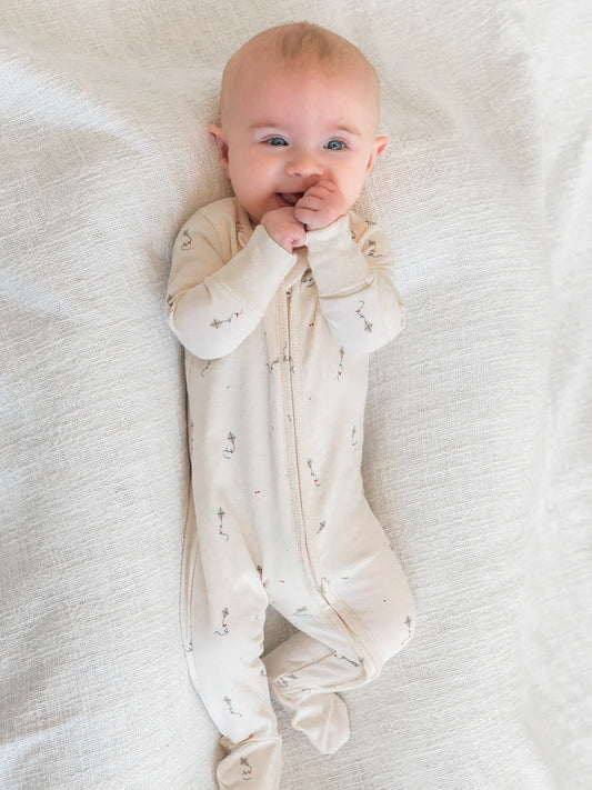 Peyton Zipper Sleeper in Kite