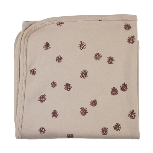 Pinecone Organic Cotton Blanket