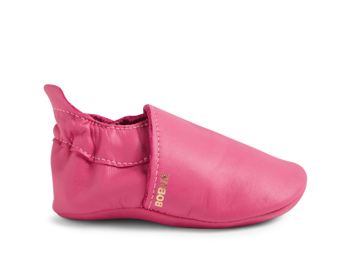 Simple Pink Soft Sole Shoes