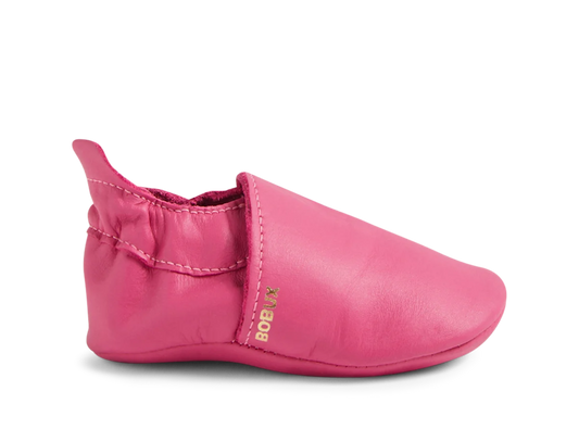 Simple Pink Soft Sole Shoes