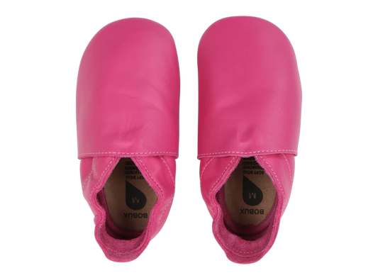 Simple Pink Soft Sole Shoes