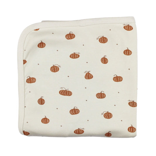 Pumpkin Spice Organic Cotton Blanket