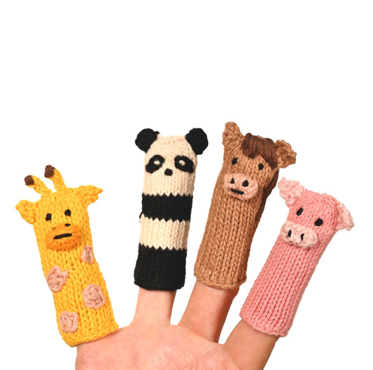 Organic Cotton Finger Puppets