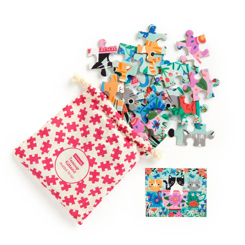 Puzzle To Go Teacup Kittens