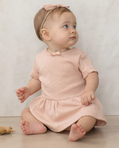 Pointelle Skirted Bodysuit Melon