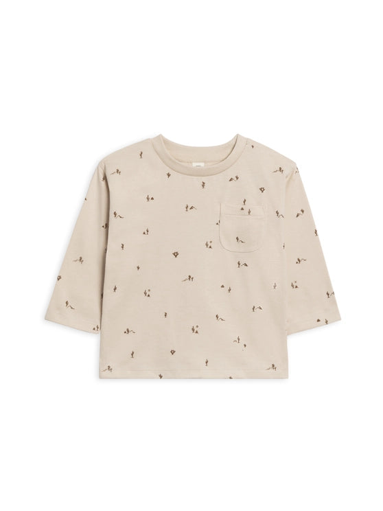 Reese Drop Shoulder Tee - Cactus