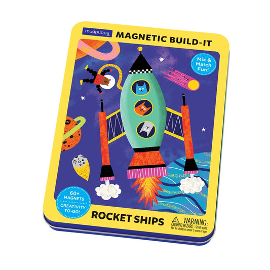 Rocket Ships Magnetic Play Set