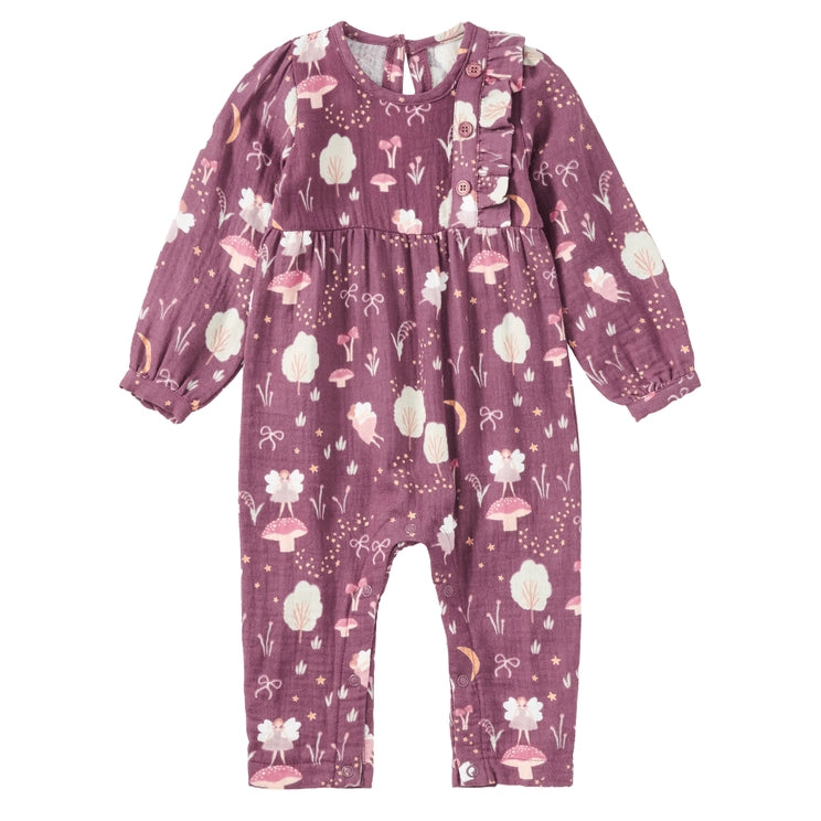 Muslin Heirloom Romper - Forest Fairies