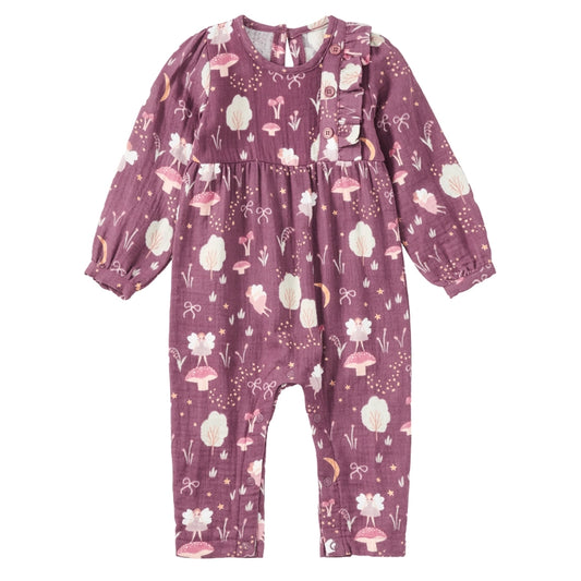 Muslin Heirloom Romper - Forest Fairies