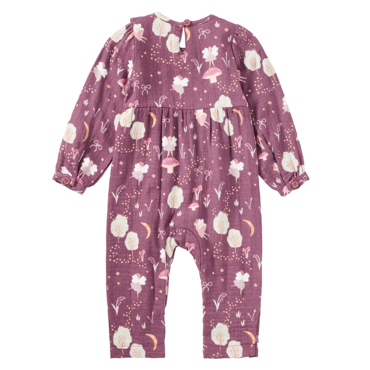 Muslin Heirloom Romper - Forest Fairies