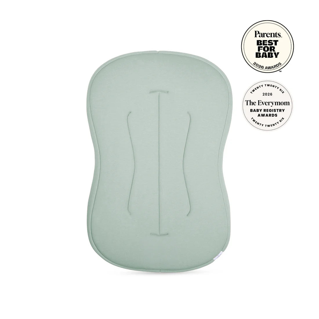 Snuggle Me Organic Infant Lounger Curve in Sage