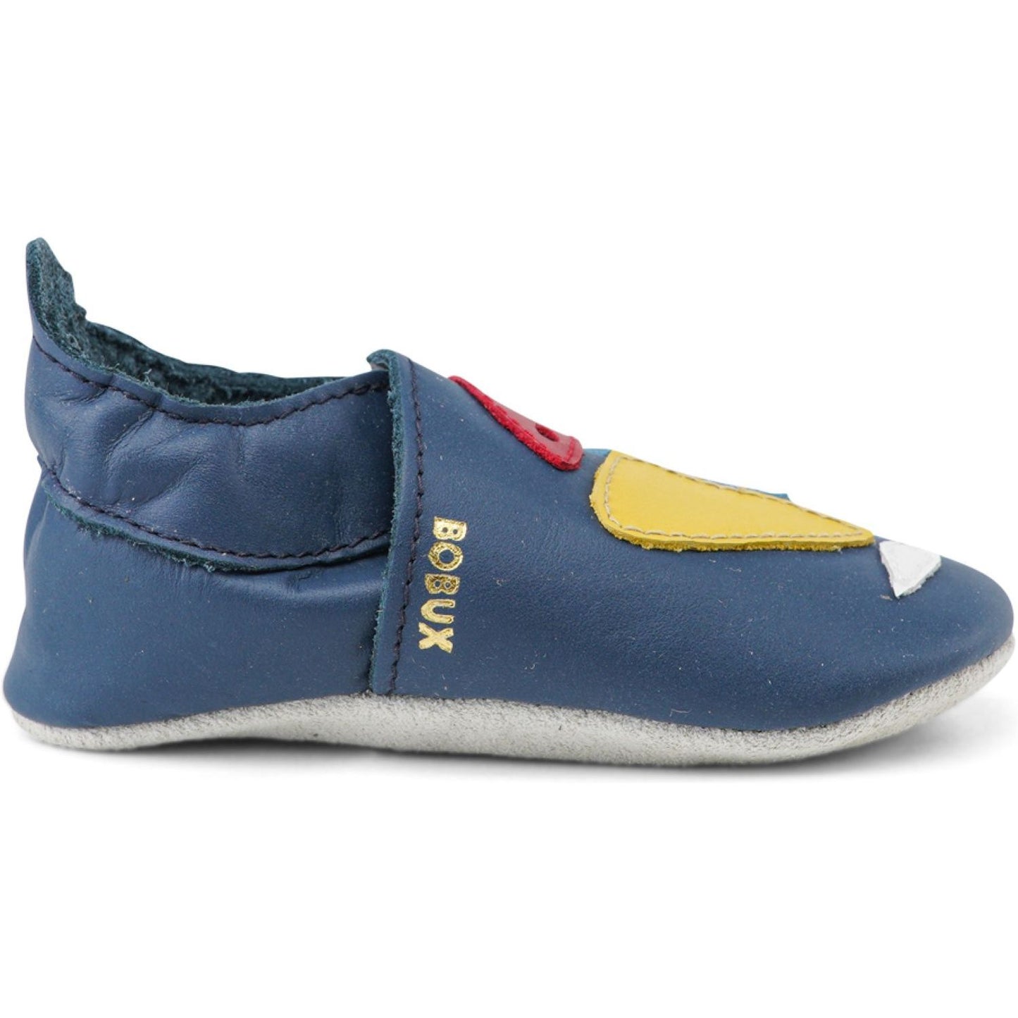 Sailboat on Navy Soft Sole Shoes