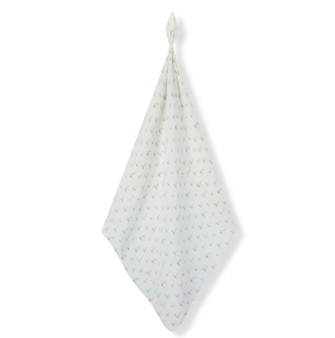 Sailboat Melody Organic Cotton Muslin Swaddle Blanket