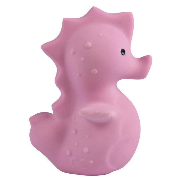 Seahorse Organic Natural Rubber Teether & Rattle