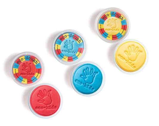 Eco Dough Singles Primary Colors
