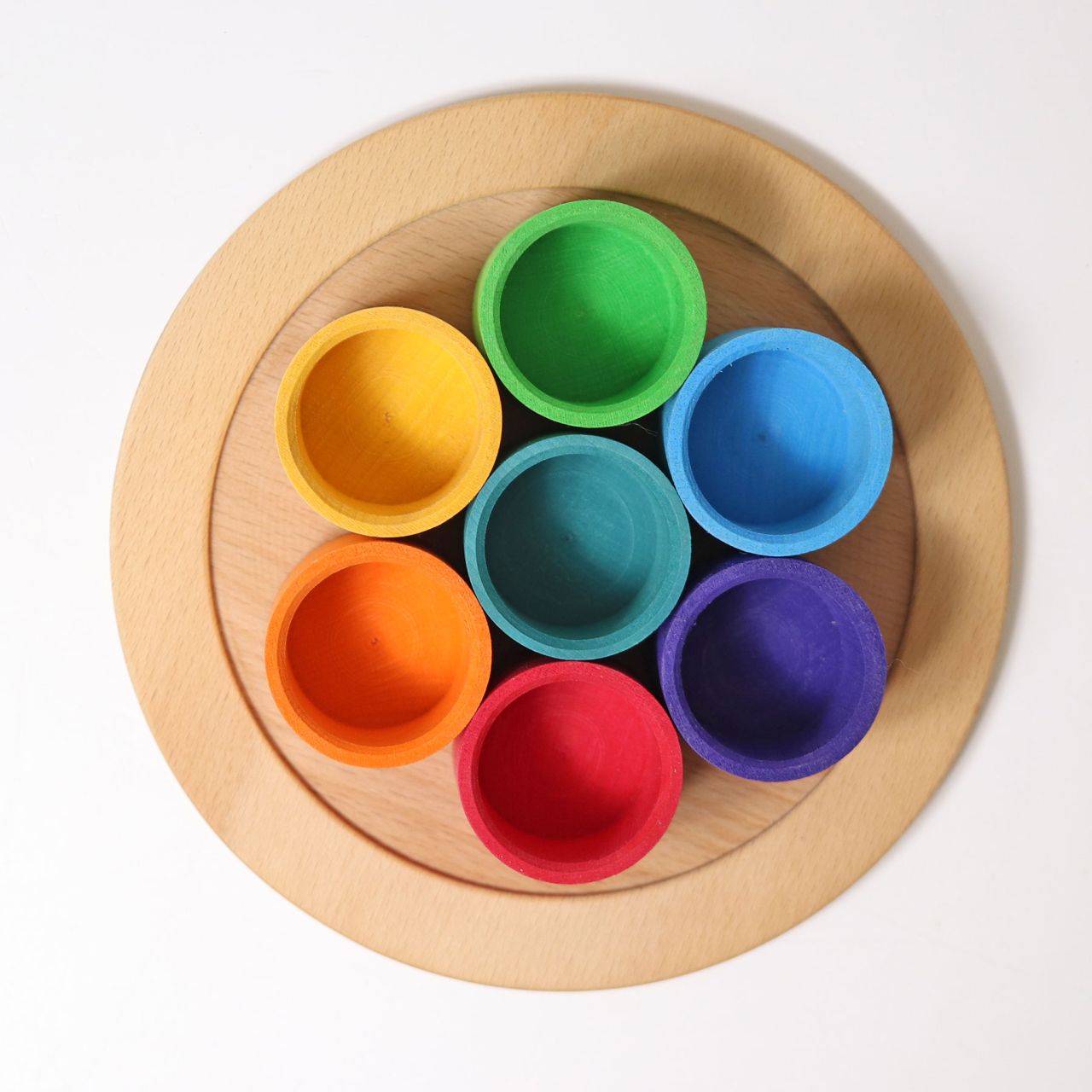 Seven Friends in Bowls