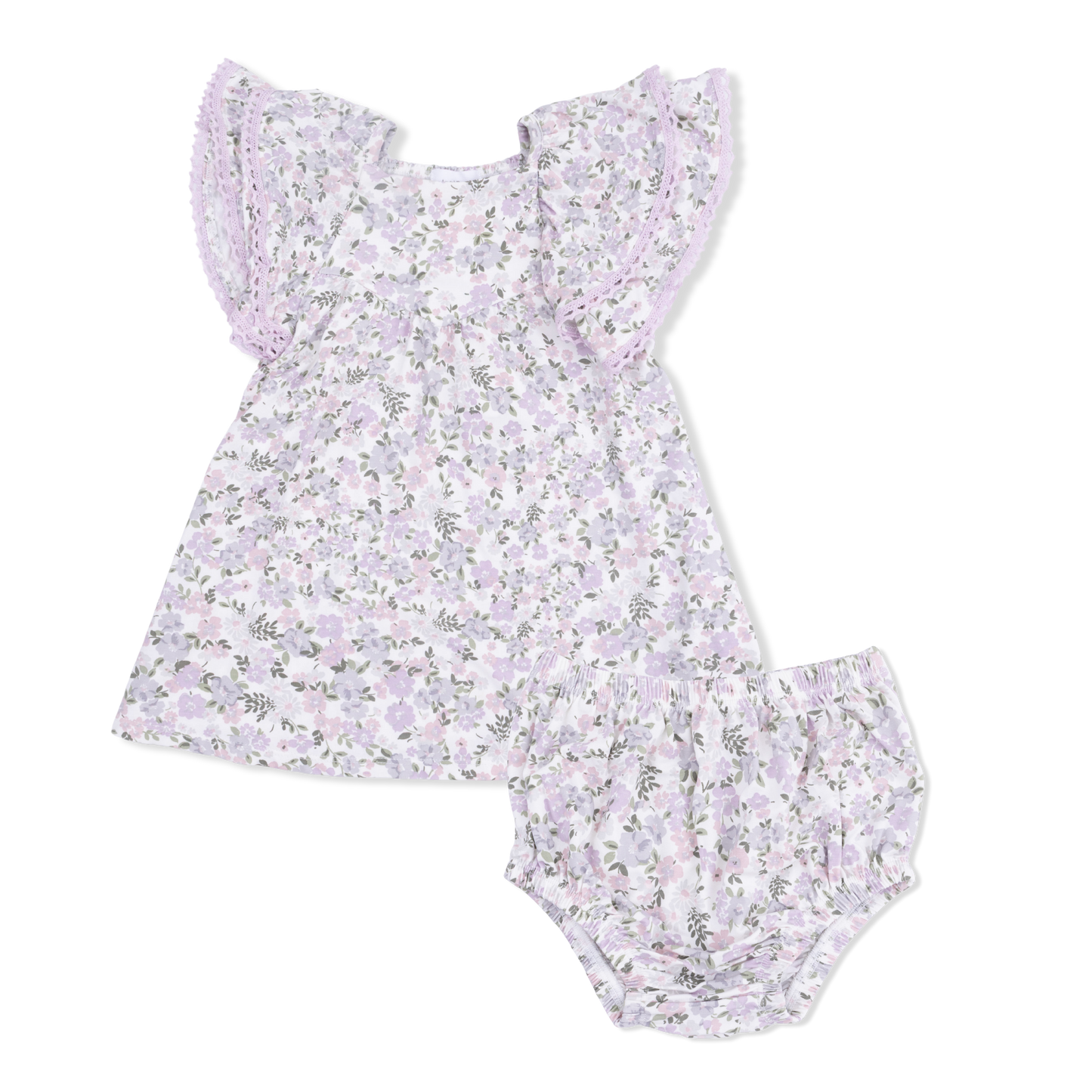V-Neck Dress & Bloomer in Shannon Floral