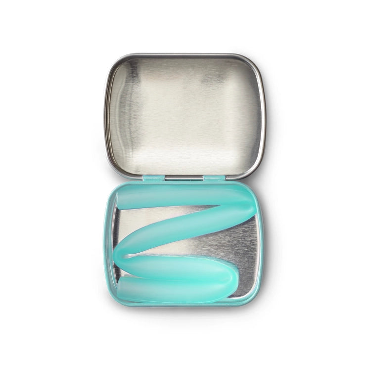 Reusable Silicone Straw in Tin