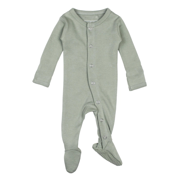 Preemie/Newborn Organic Snap Footie
