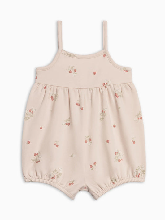 Sosi Tank Romper in Raspberries