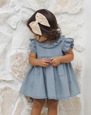Sophie Dress Lightweight Denim