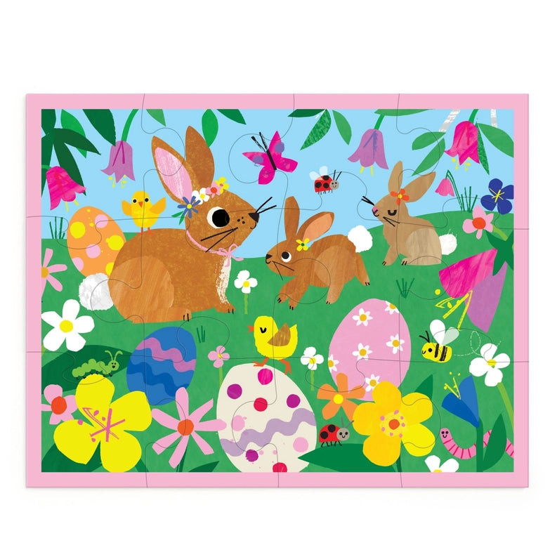 Spring Bunnies Pouch Puzzle
