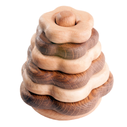 Wooden Stacking Flowers